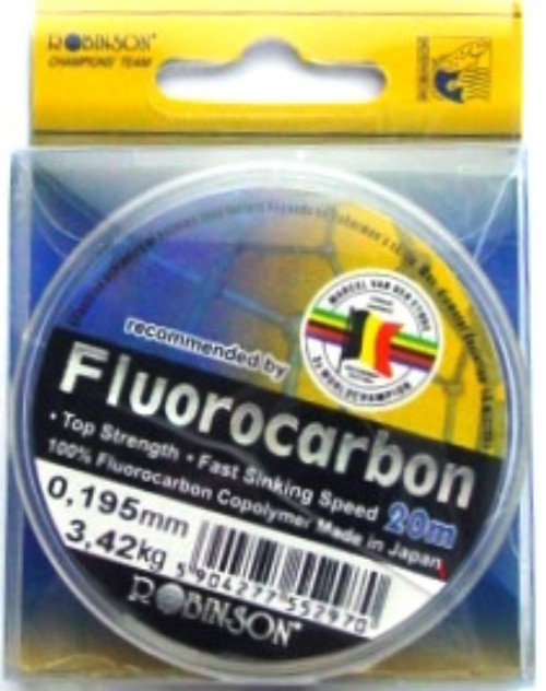Fluocarbon 20 m draad